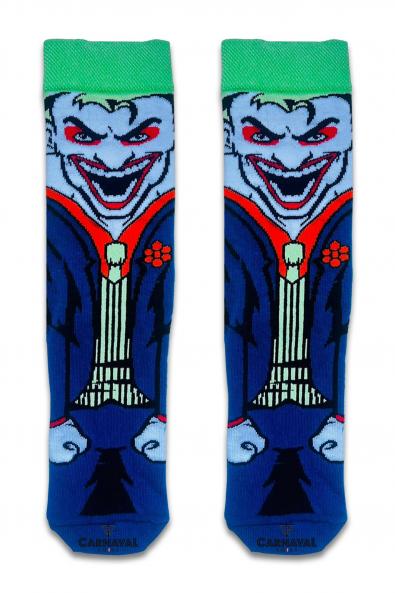 Karakter Joker Desenli Renkli Çorap