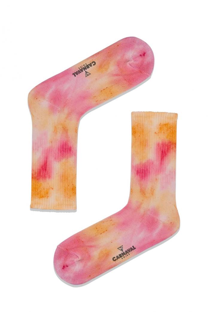 5'li Batik Renkli Çorap Tasarımlı Renkli Tasarım Set Kutusu