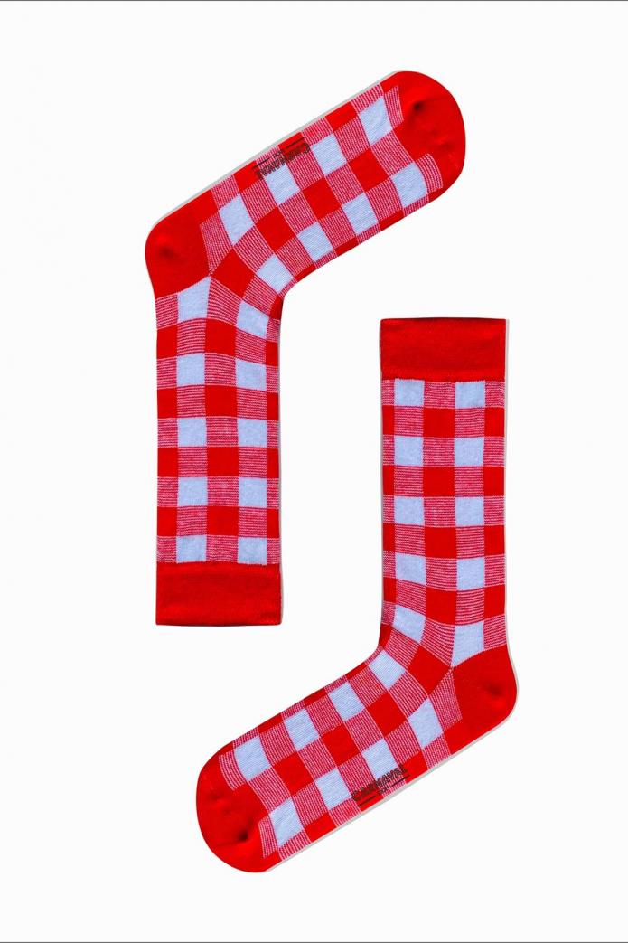 5'li Sevgililer Günü Tasarımlı Renkli Çorap Set