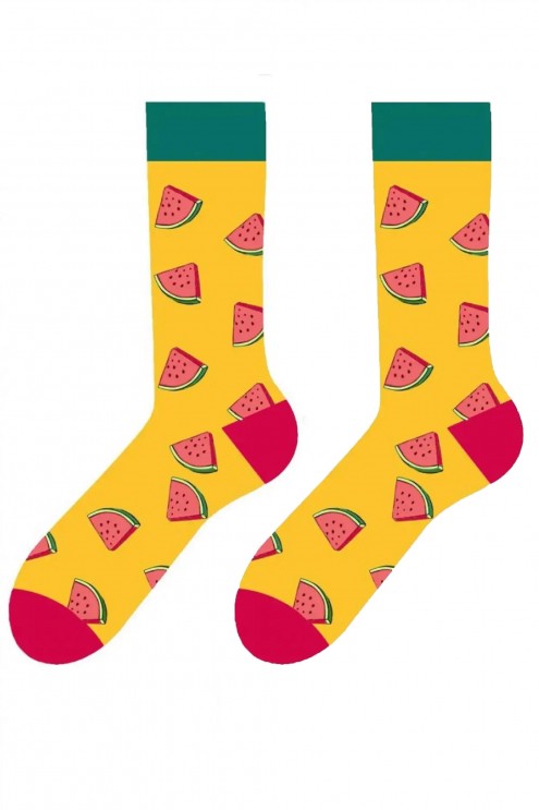 6'lı Karışık Meyveler Desenli Çorap Seti