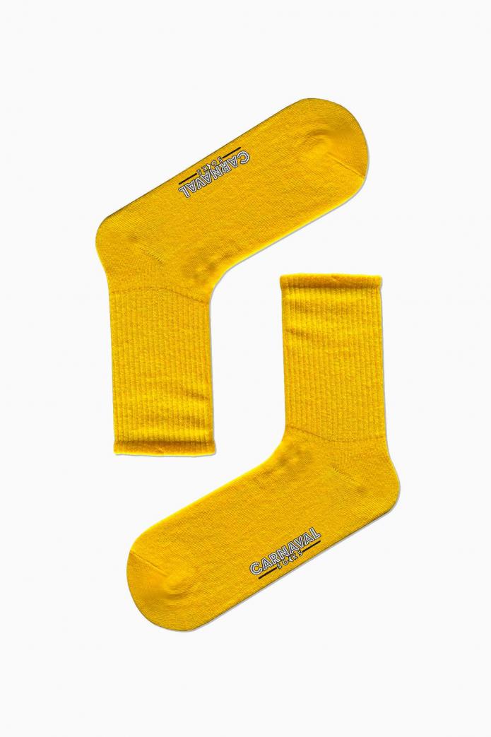 7'li Düz Sade Renkli Spor Çorap Set