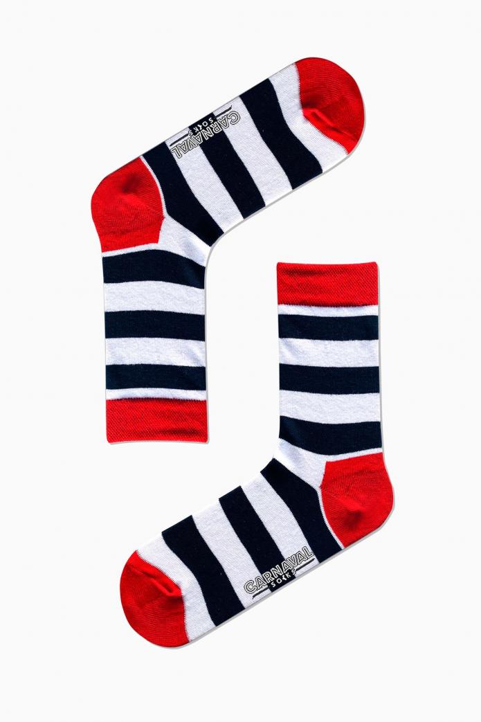 7'li Happy Socks Desenli Renkli Çorap Set