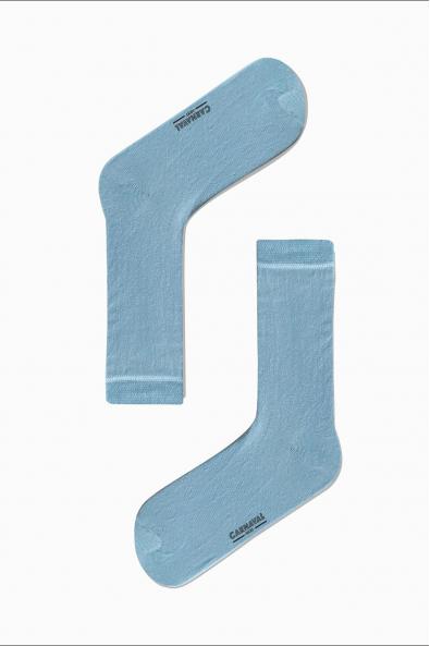 Buz Mavi Soft Renkli Çorap
