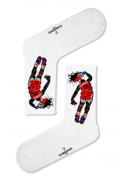 Jordan Desenli Renkli Spor Çorap