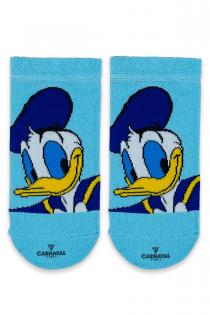 Patik Donald Duck Desenli Renkli Çorap