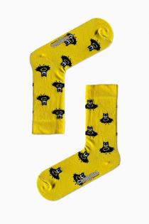 Minik Batman Desenli Renkli Çorap