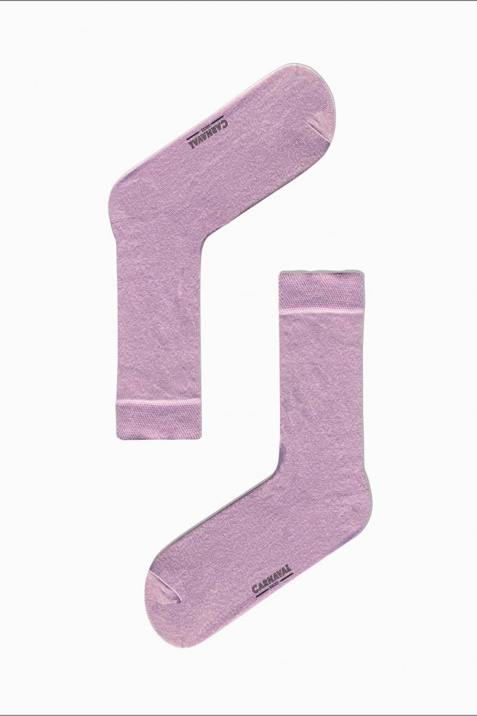 Mor Soft Renkli Çorap