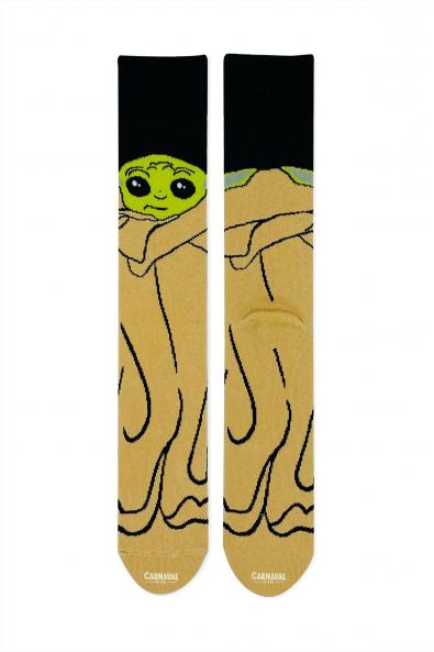 Star Wars Yoda Desenli Rekli Çorap